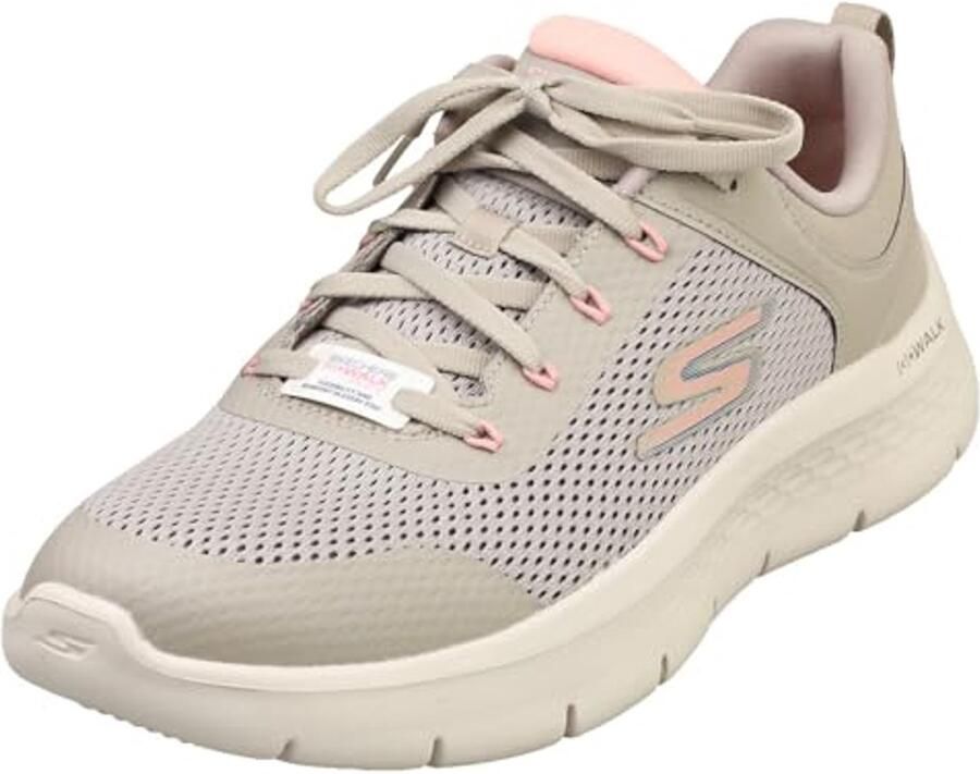 Dames Wandelschoenen Met Kwart Brace Comfortabele Lace Up Flexibiliteit