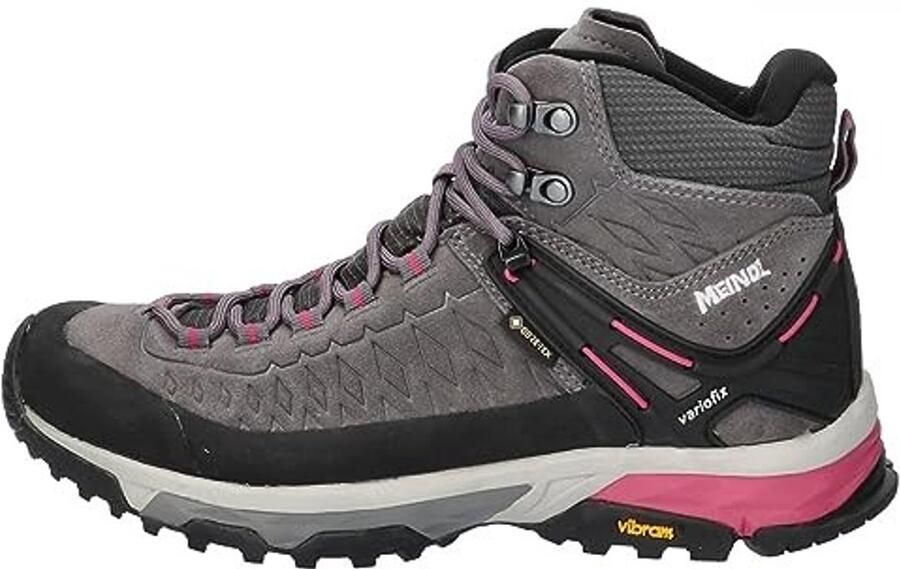 Dames Wandelschoenen Waterdicht Grijs Magenta