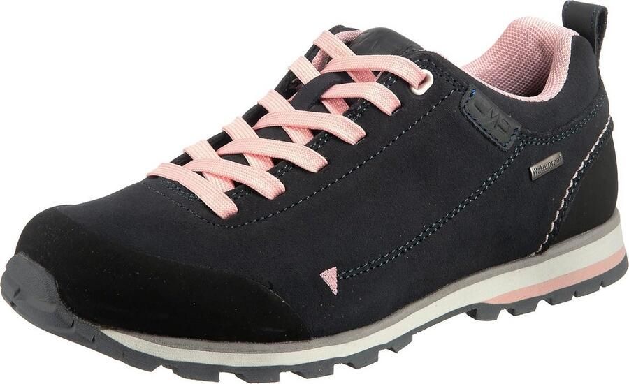 Dames Wandelschoenen Waterdicht Lage Trekking Laarzen Outdoor Casual Antraciet Pastelroze