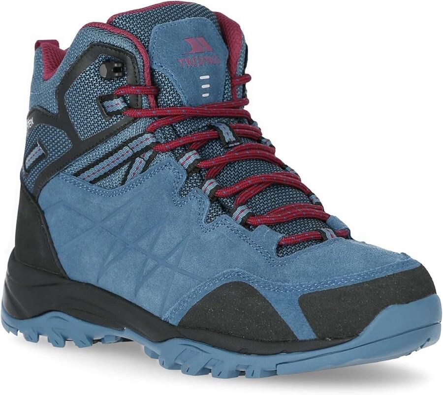 Dames Wandelschoenen Waterdicht Suède Blauw Stevige Outdoor Laarzen
