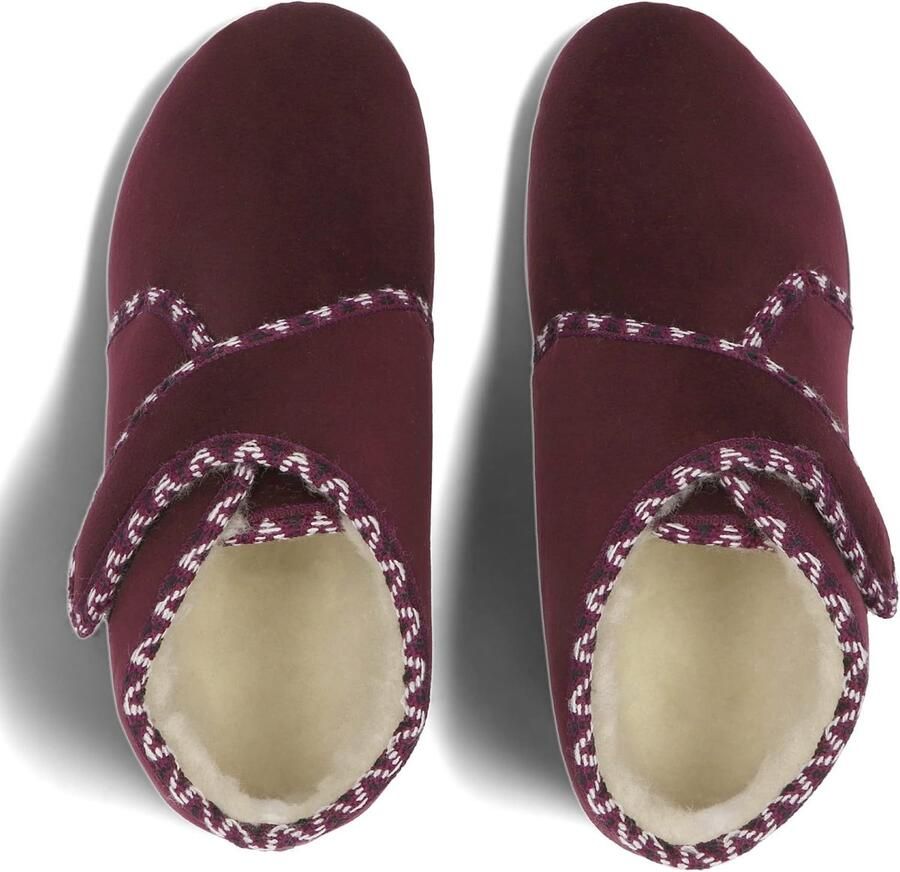 Dames Warme Pantoffels Winterschoenen Velours Gevoerd met Wol 37 38 39