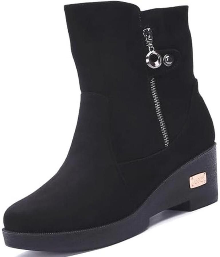 Dames Laarzen Sleehak Sneeuwschoenen Waterdicht Winterlaarzen Enkellaarsjes