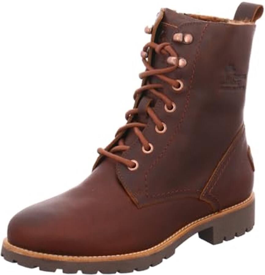 Dames Waterdichte Combat Boots met Schapenvacht Voering