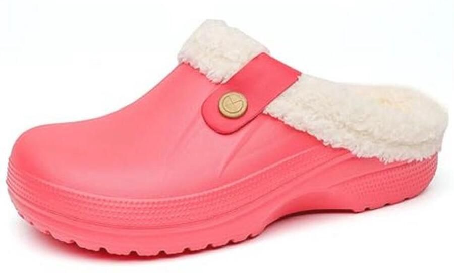 Dames Waterdichte Gevoerde Klompen en Pantoffels voor Binnen en Buiten