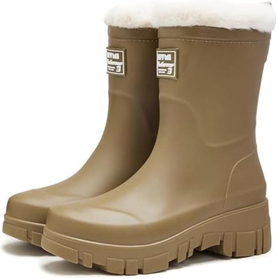 Dames Waterdichte Rubberlaarzen Ademend Antislip en Modieus