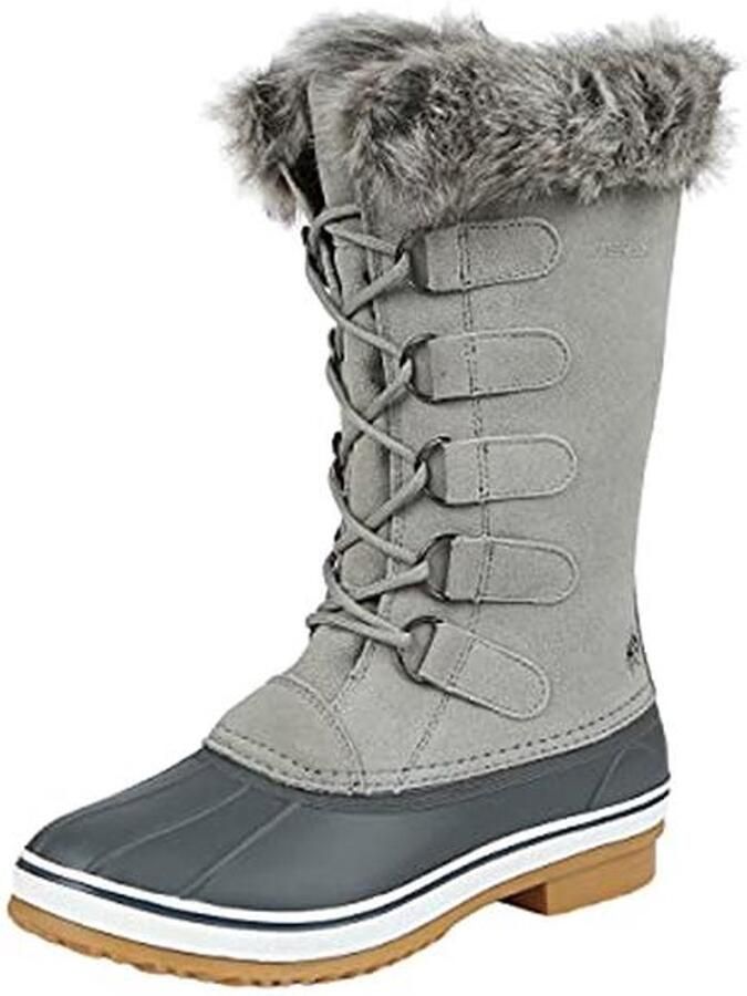 Dames Waterdichte Sneeuwlaarzen voor Winterse Activiteiten