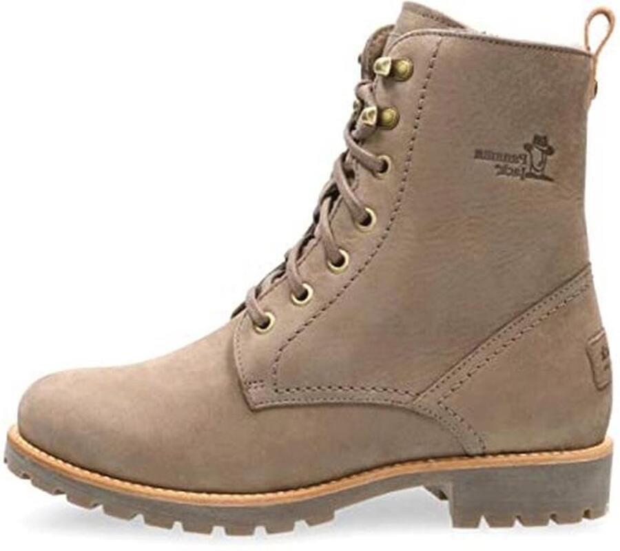 Dames Waterproof Combat Boots met Schapenvacht Voering