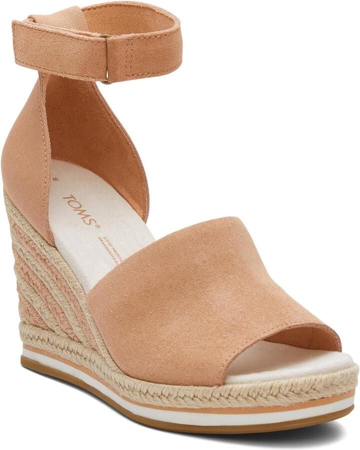 Dames Wedge Sandaal Zomerse Schoenen Casual Wandelen Duurzaam Ontworpen 25.4 x