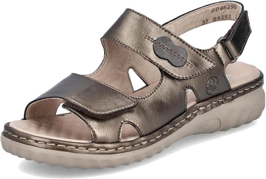 Dames Wedge Sandalen met Comfortabele Hak Brons