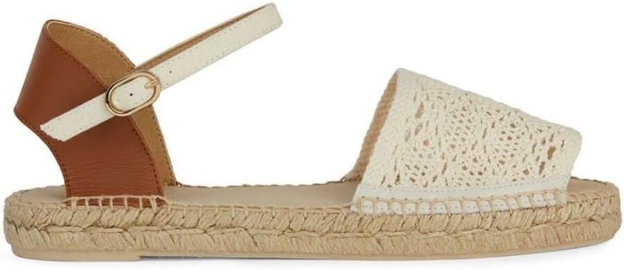Dames Wedge Sandalen met Gesp