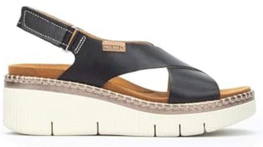 Dames Wedge Sandalen van Leer