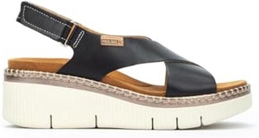 Dames Wedge Sandalen van Leer