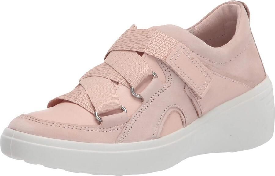 Dames Wedge Sneaker met Elastische Instap voor Dagelijks Comfort