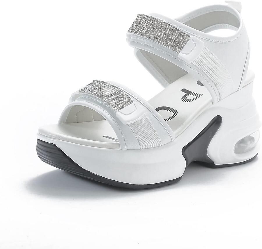 Dames Wedges Sandaal Zomer Outdoor Verstelbare Klittenband