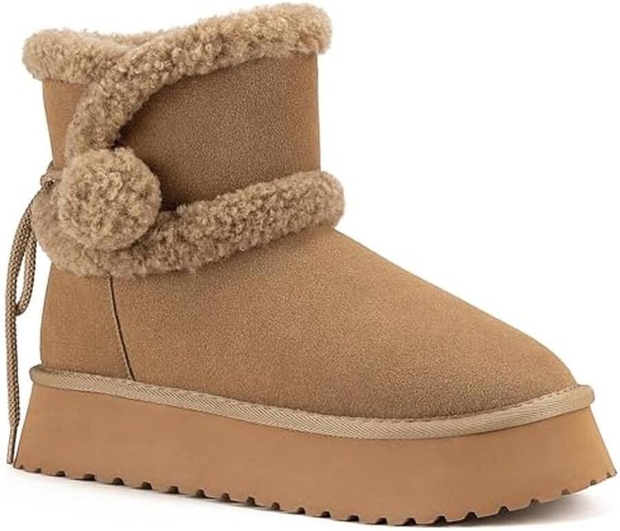 Dames Winterboots met Thermische Voering en Antislip Zolen