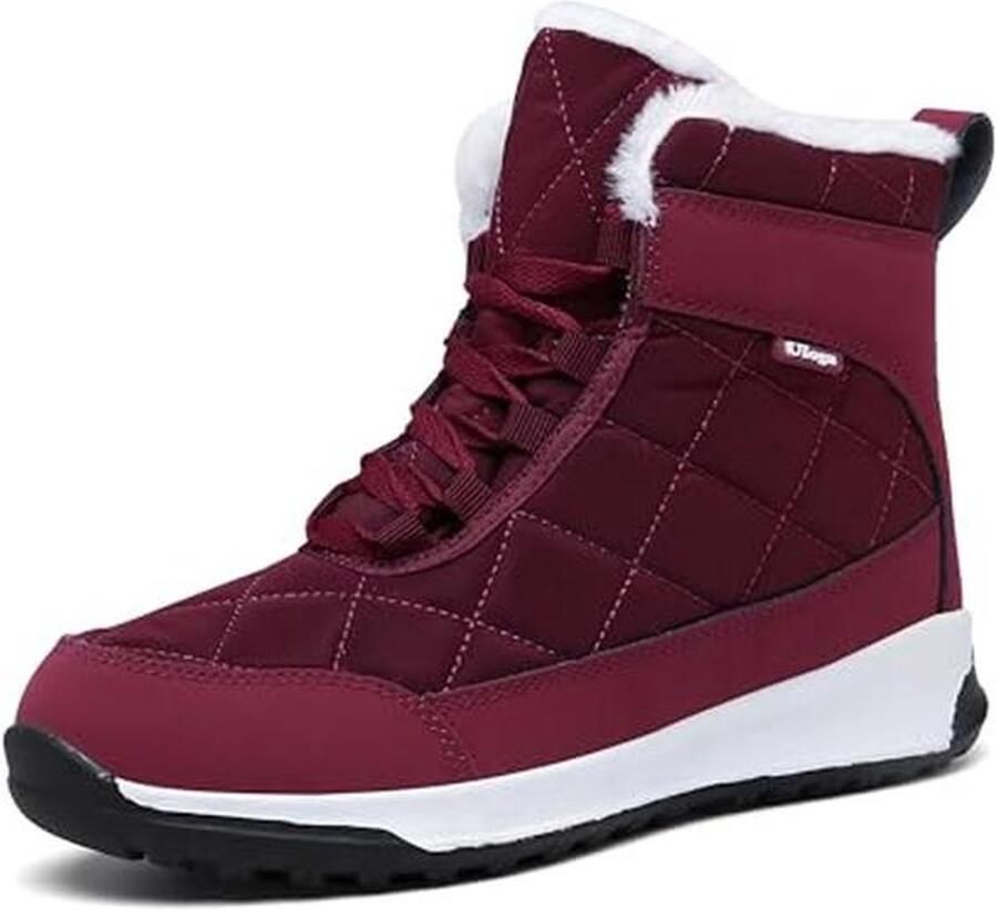 Dames Winterboots Warm Gevoerd en Anti-Slip voor Buiten en Wandelen