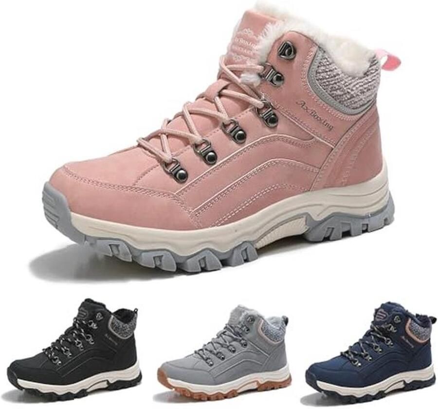 Dames winterlaarzen Gevoerde sneeuwlaarzen werkschoenen wandelschoenen en outdoor boots in
