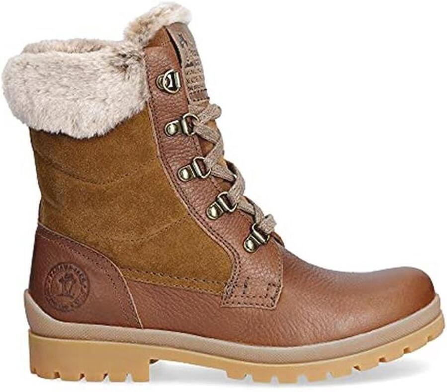 Dames Winterlaarzen met Bontvoering en Waterdicht Nubuckleer