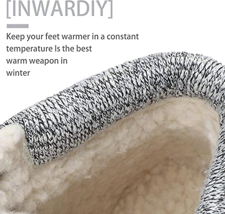 Dames Winterlaarzen met Bontvoering Waterdichte Wandelschoenen voor Buiten