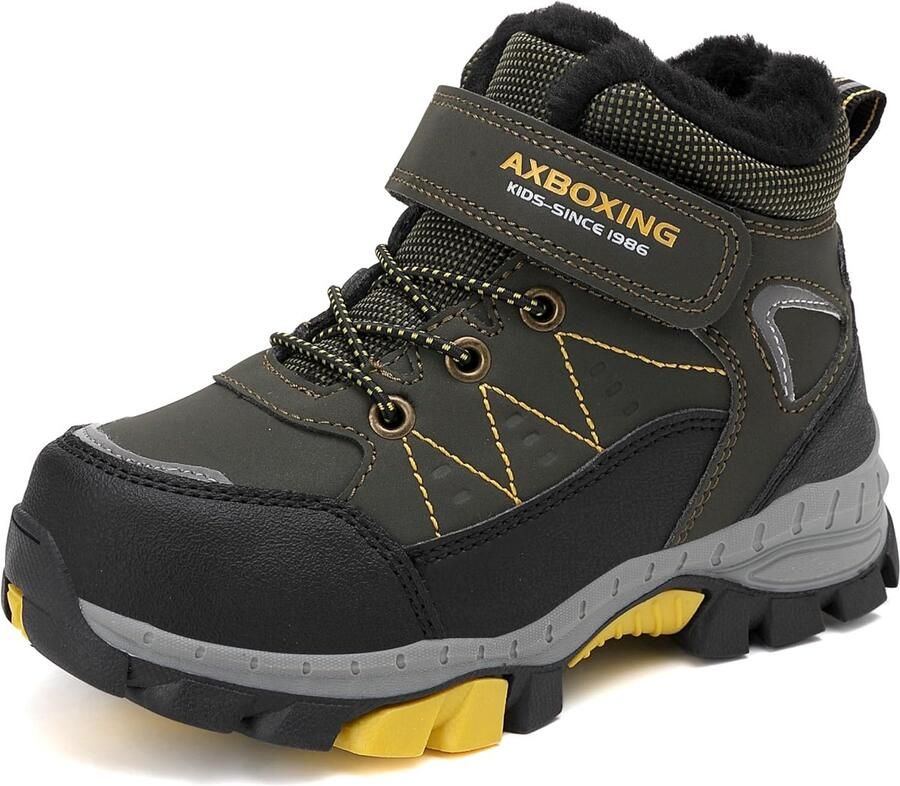 Dames Winterlaarzen Met Hoge Schacht en Vetersluiting Waterdicht en Warm