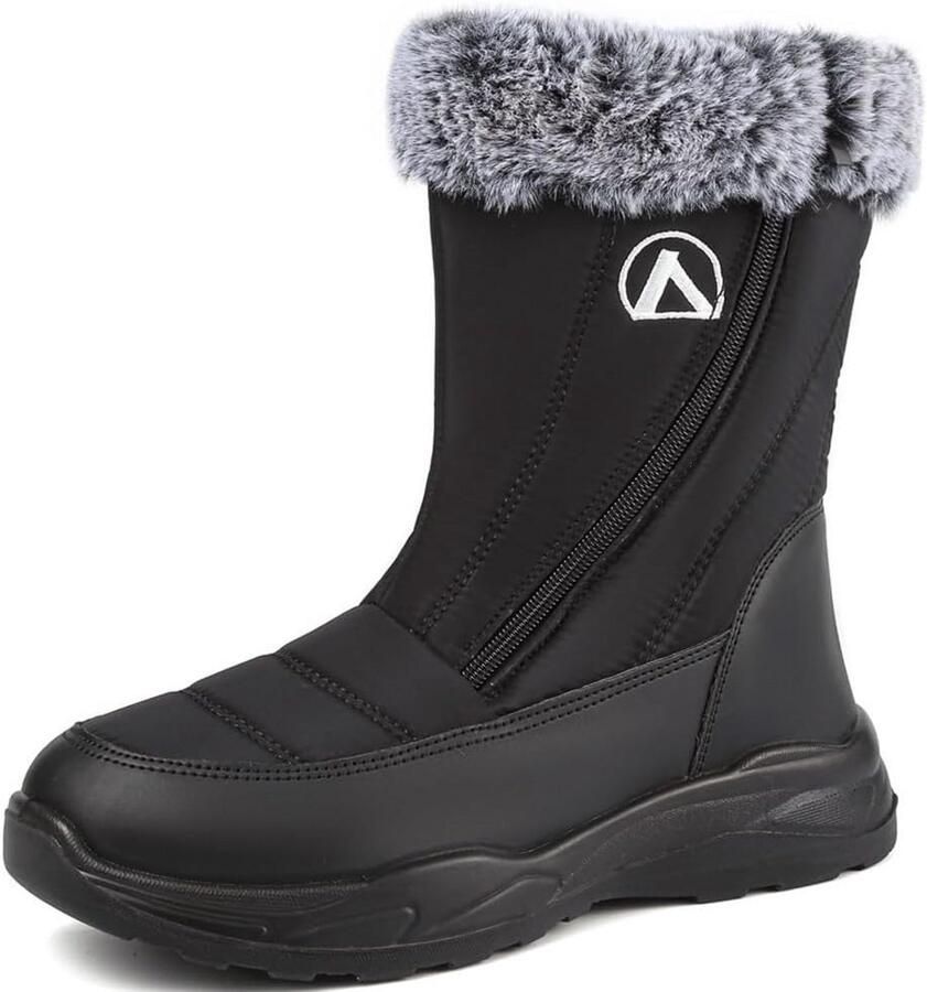 Dames Winterlaarzen Warm Gevoerd Waterdicht voor Sneeuw en Outdoor Wandelen