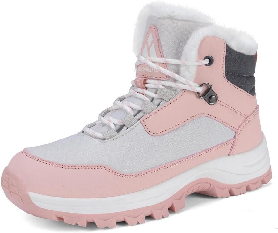 Dames Winterlaarzen Warm Wandelen Antislip Berglaarzen