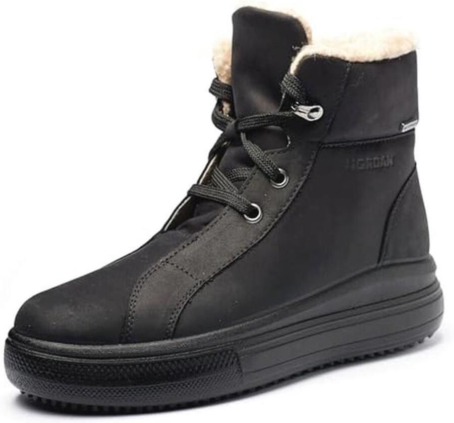 Dames Winterlaarzen Warme Laarzen met Kunstbontvoering Antislip Zool Winterboots voor Vrouwen