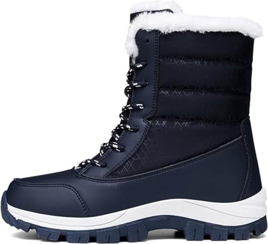 Dames winterlaarzen waterdicht en warm gevoerd voor koude dagen