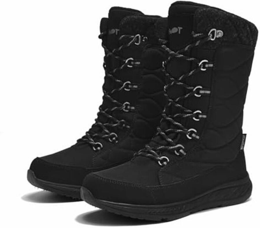 Dames Winterlaarzen Waterdicht met Warme Voering en Antislip Zool Perfect voor de Koude