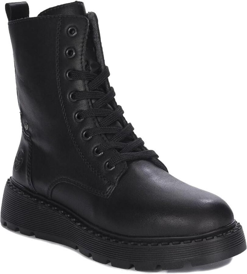 Dames Winterlaarzen Zwart Comfortabele En Warme Enkelhoge Laarzen