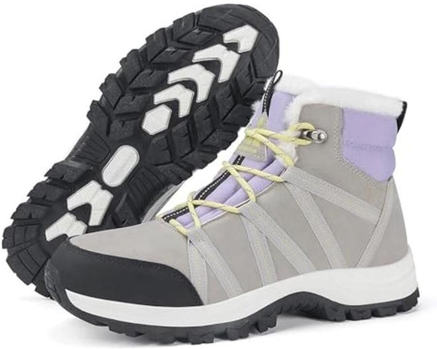 Dames Winterschoenen Gevoerde Waterdichte Winterlaarzen voor Wandelen en Outdoor Activiteiten