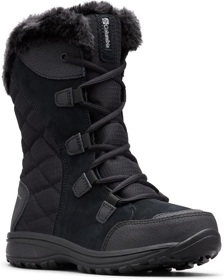 Dames Winterschoenen Sneeuwlaarzen Winterse Wandelingen Volledig Waterdicht 200g Isolatie Bruin