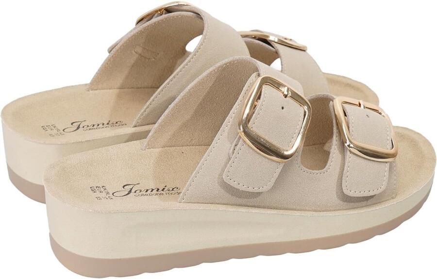 Dames Zomer Wedge Sandalen Comfortabele Dubbele Gespen Perfect voor Zee en Thuis ShopVlot
