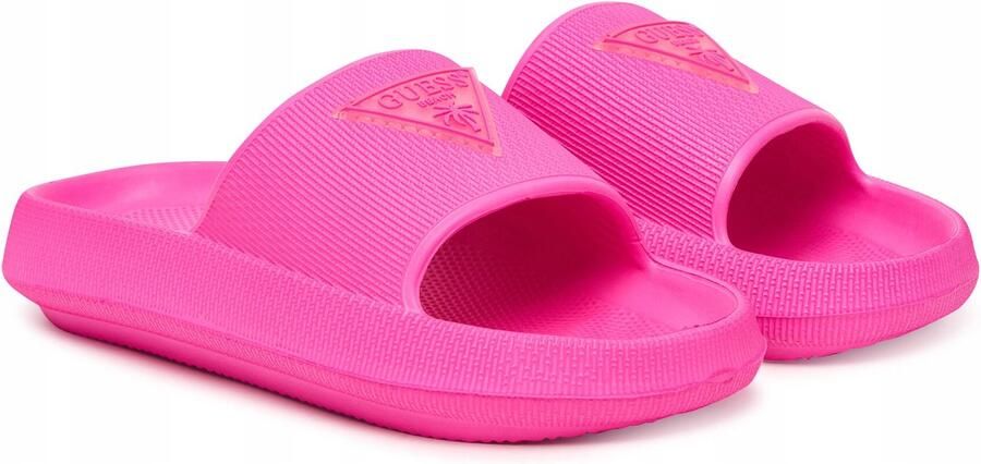 Guess Sandaaltjes met labelapplicatie model 'RUBBER SLIPPERS'