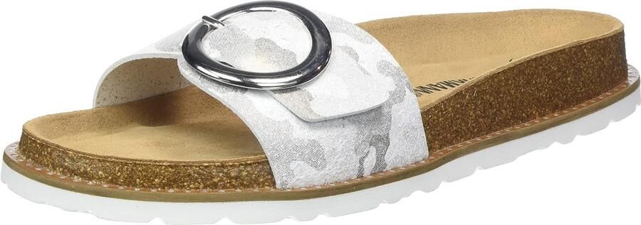 Dr. Brinkmann Dames Slippers 700121-92 Zilver