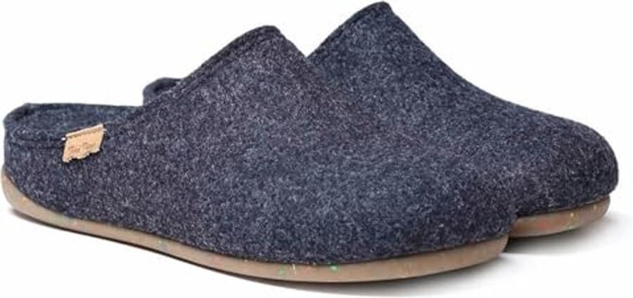 Dames Pantoffels van Gerecycled Vilt Comfortabele en Duurzame Huisschoenen