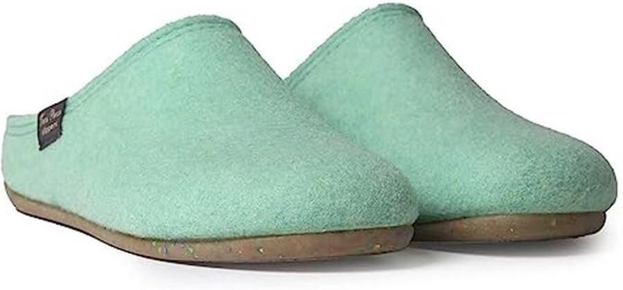 Damespantoffels van gerecycled vilt Comfortabele en duurzame slippers