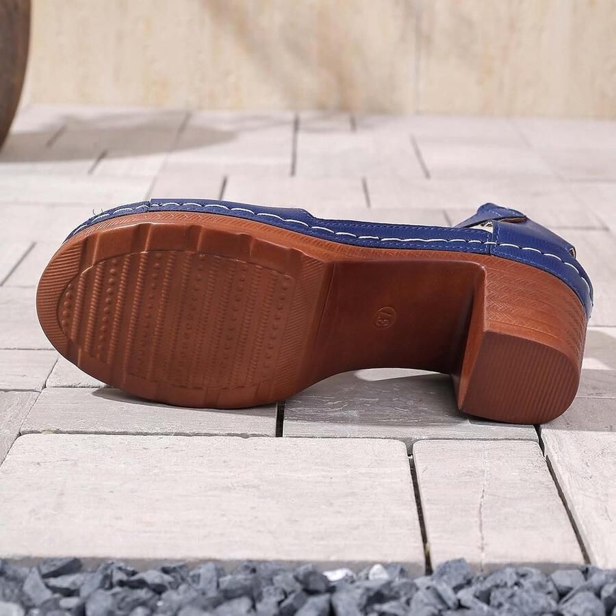 Damessandalen 38 ademende espadrille open teen comfortabele middenhak voor dagelijks gebruik ShopVlot