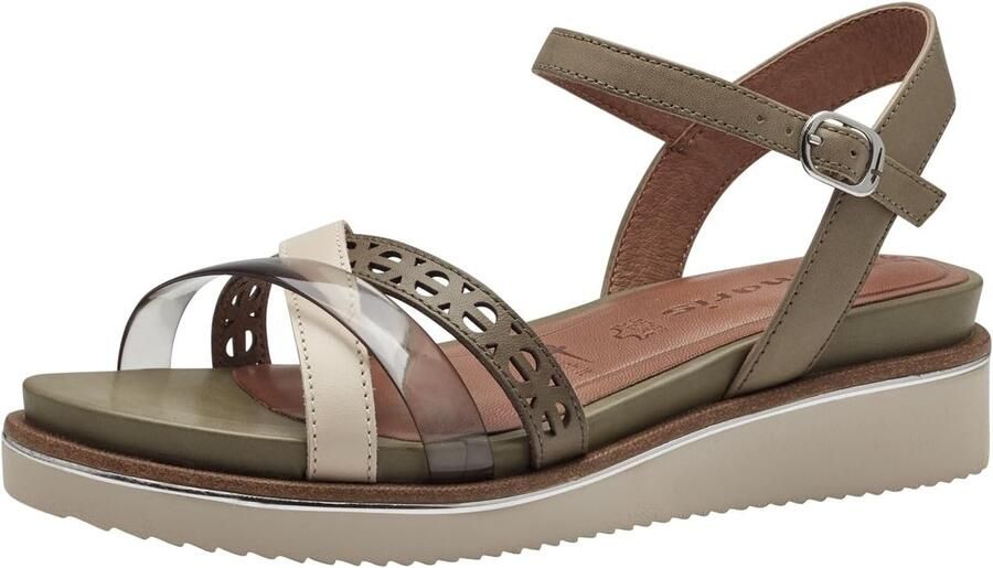 Damessandalen Platte Zomer Sandaal Wit