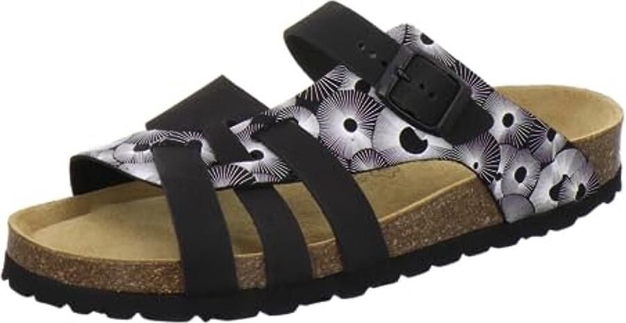 Damessandalen van echt leer Comfortabele pantoffels voor dames