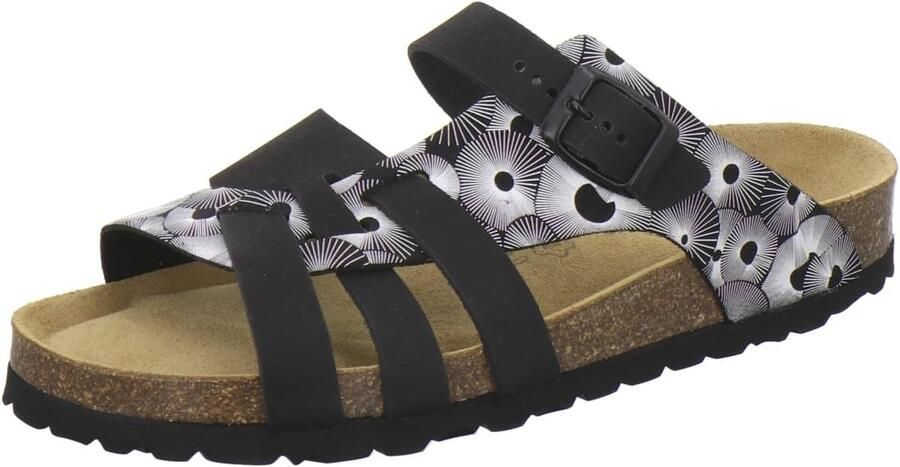 Damessandalen van echt leer Comfortabele pantoffels voor dames