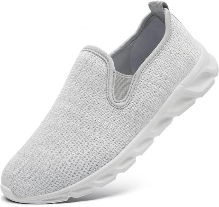 Damesschoenen Ademend Slip-on Sneakers Antislip Sportschoenen Lichtgewicht Wandelschoenen Schokbestendig Fitnessschoenen Comfortabele Instapschoenen
