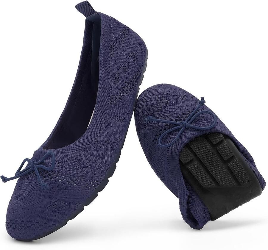 Damesschoenen Casual balletschoenen met puntige neus Zachte comfortabele instapschoenen