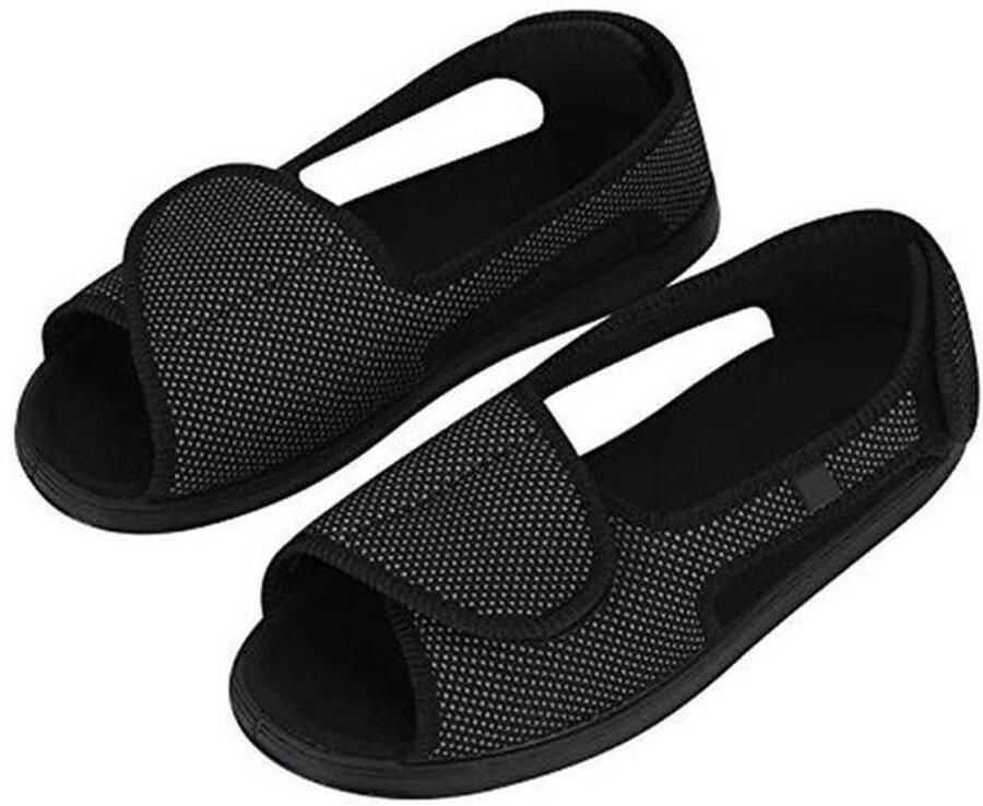 Damesschoenen met extra brede pasvorm Comfortabele revalidatieschoenen en sandalen voor ouderen