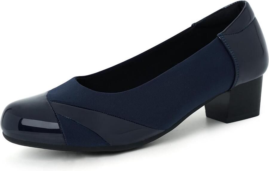 Damesschoenen met lage hak orthopedisch orthopedische slip-on mocassins