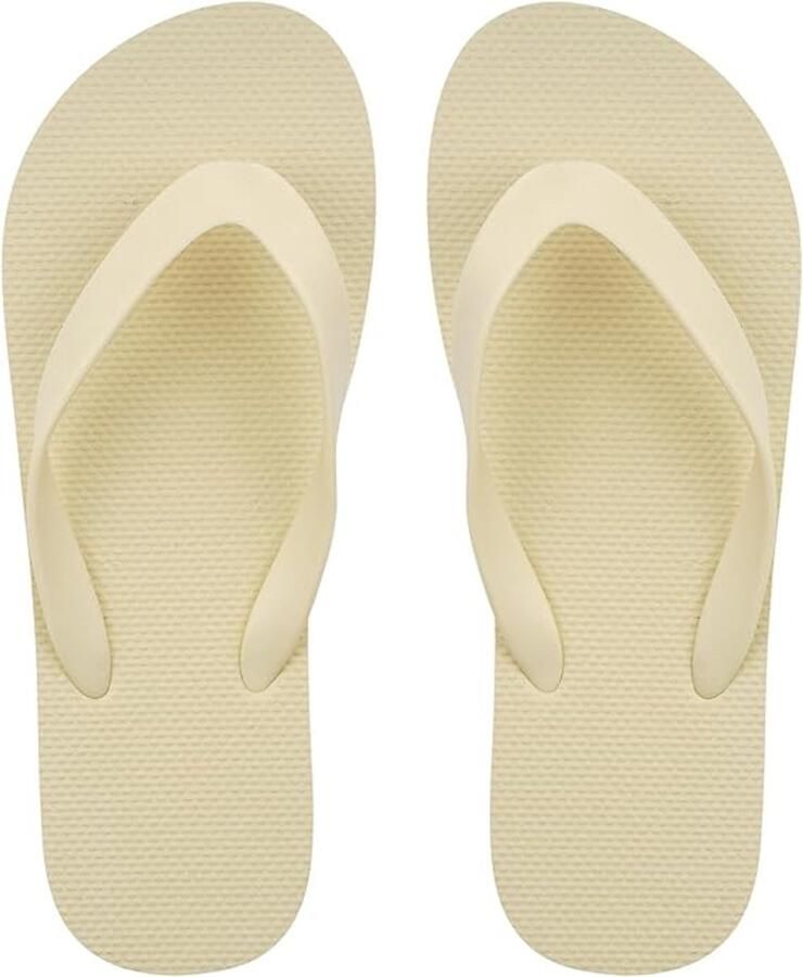 Damesslippers met gespleten teen stijlvol en comfortabel wit perfect voor het zomerstrand douchen zwemmen en sporten ) - Foto 1