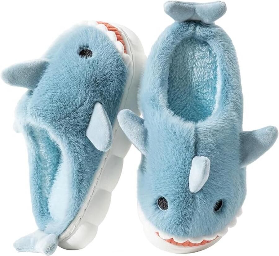 sslippers van haaienleer rundleder herenwinterslippers antislip pluche voering huisslippers met memory foam EU)
