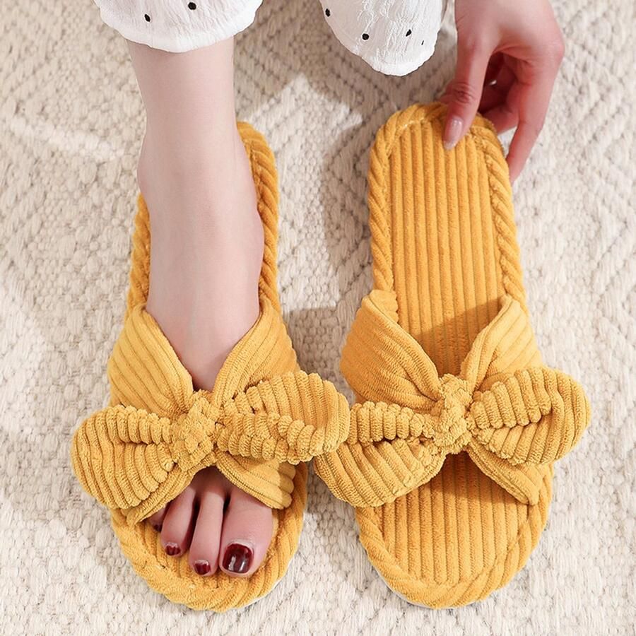 Damesslippers voor binnen Open teenmodel Comfortabel en lichtgewicht Ademend materiaal Duurzame zool Geschikt voor binnen en buiten