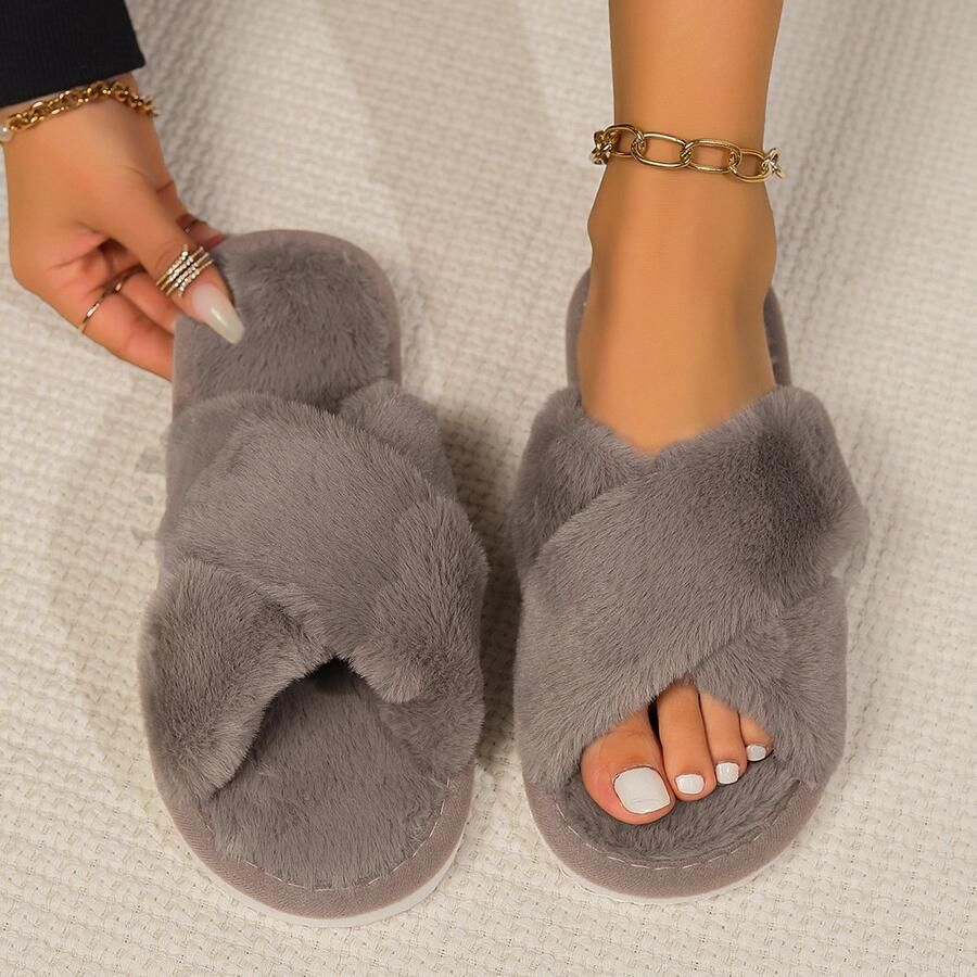 Damesslippers voor binnen Open teenmodel Comfortabel en lichtgewicht Ademend materiaal Duurzame zool Geschikt voor binnen en buiten
