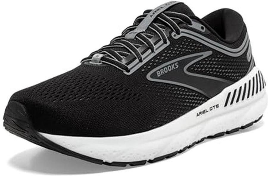 Damessneakers voor Hardlopen Zwart Grijs Wit